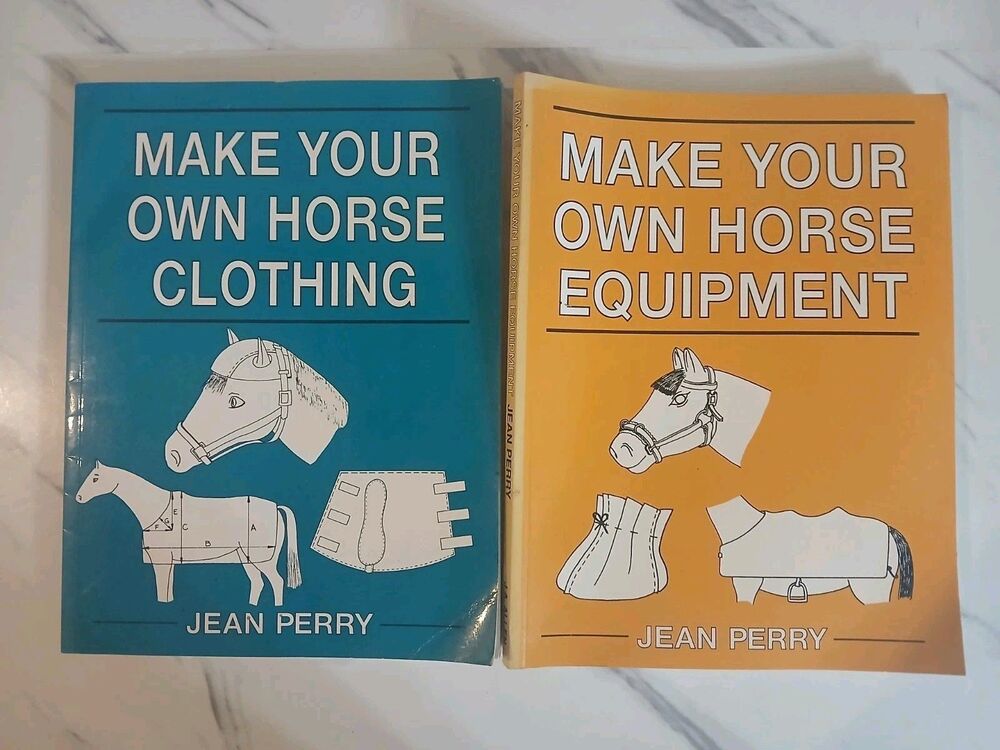 Make Your Own Horse Equipment & Make Your Own Horse Clothing Paperback Bundle